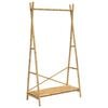 vidaXL Vaateteline hyllyll&auml; 102x50x190 cm bambu