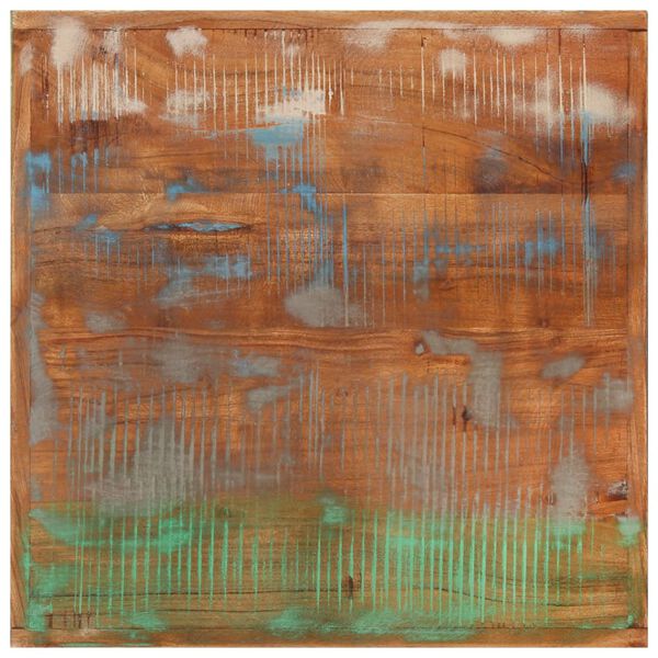 vidaXL Baarip&ouml;yt&auml; 55x55x107 cm kierr&auml;tetty t&auml;yspuu ja rauta