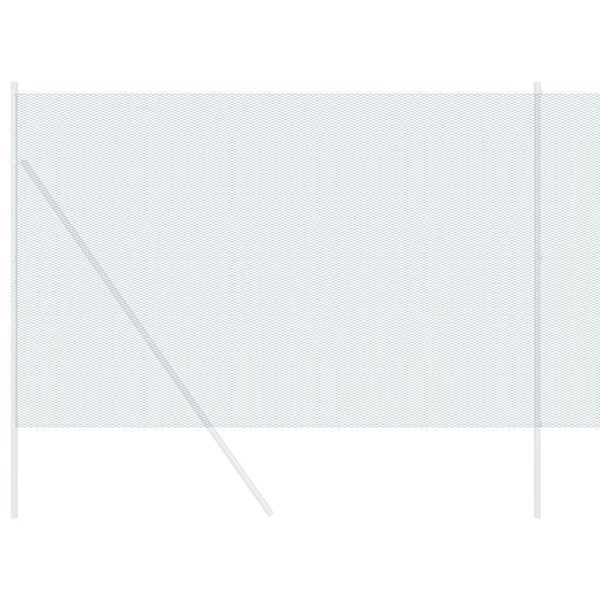 vidaXL Kuusikulmainen aita Vihreä 1.6 x 25 m Teräs