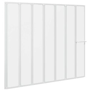 vidaXL Suihkusein&auml; 140 x 168 cm 7 Paneelia Kokoontaitettava