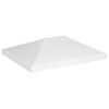 vidaXL Huvimajan katto 270 g /m&sup2; 4x3 m valkoinen