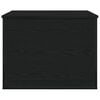 vidaXL S&auml;ilytyslaatikko Musta tammi 60 x 42 x 46 cm Tekninen puu