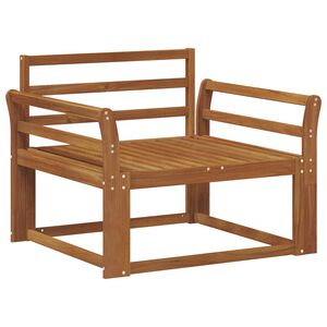 vidaXL Ulkotilan keskisohva Tihe&auml; akasiapuu Luonnollinen