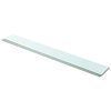 vidaXL Hyllyt 2 kpl kirkas lasi 100x12 cm
