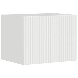 vidaXL TV-sein&auml;kaappi Kiilt&auml;v&auml; Valkoinen 39 x 31 x 29,5 cm