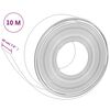 vidaXL Puutarhareunukset 2 kpl harmaa 10 m 20 cm polyeteeni