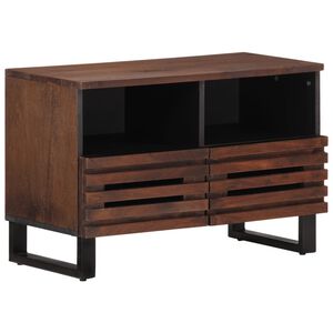 vidaXL TV-taso ruskea 70x34x46 cm t&auml;ysi mangopuu