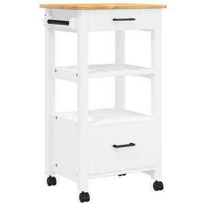 vidaXL Keitti&ouml;vaunu MONZA 48x40x88,5 cm t&auml;ysi m&auml;nty