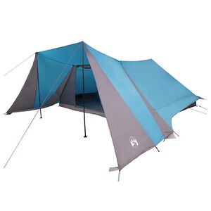 vidaXL Tipi-teltta katolla Sininen 660 x 456 x 200 cm taffeta