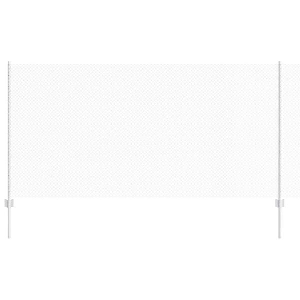 vidaXL Aita ja tolppa Hopea 1,2 x 10 m Ter&auml;s