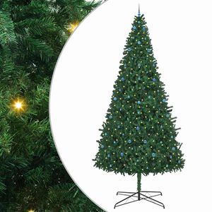 vidaXL Joulukuusi Vihre&auml; 400 cm Polyvinyylikloridi