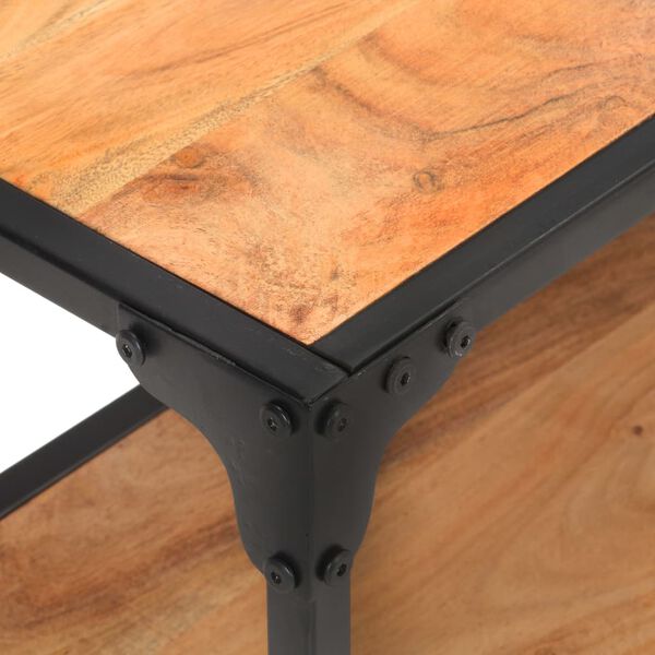 vidaXL TV-taso 150x30x40 cm täysi akaasiapuu