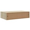 vidaXL Seinälaatikkohylly tammi 40x23,5x10 cm MDF