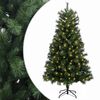 vidaXL Salkomallinen tekoinen joulukuusi 150 cm 150 LEDi&auml;