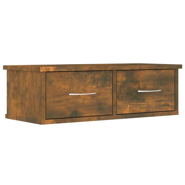 vidaXL TV-sein&auml;kaappi savutammi 60x26x18,5 cm tekninen puu