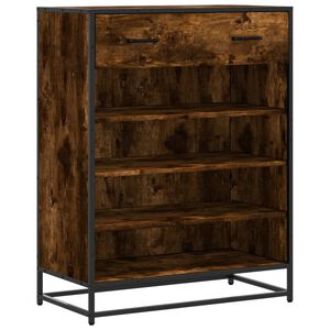 vidaXL Kenk&auml;kaappi savutammi 75x38x97,5 cm tekninen puu