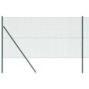 vidaXL Kehitetty liitetty langoittain 25 x 1,2 m PVC-pinnoitettu ter&auml;s