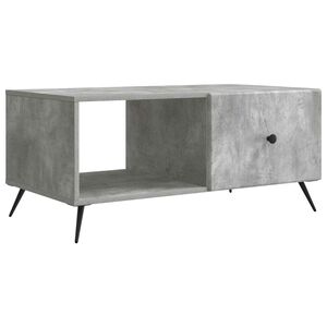 vidaXL Sohvap&ouml;yt&auml; Betoninharmaa 90 x 50 x 40 cm Tekninen puu