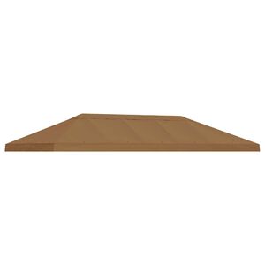 vidaXL Gazebo-suojakansi 6 x 3 m Beige Polyesteri 190