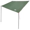 vidaXL Karavaanivarjo 240 x 350 cm Vedenpit&auml;v&auml; Vihre&auml; taffeta