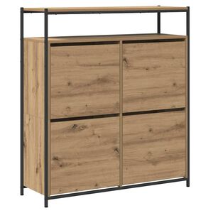 vidaXL Kenk&auml;kaappi 100 x 34 x 112 cm Tekninen puu Artisaanitammi