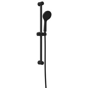 vidaXL Suihkusuunnitelma Musta 70 cm Ruostumaton ter&auml;s