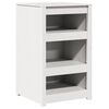 vidaXL Keitti&ouml;kaappi MEPPEL Valkoinen 55 x 55 x 92 cm