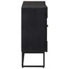 vidaXL Sivup&ouml;yt&auml; Musta 105 x 30 x 68 cm