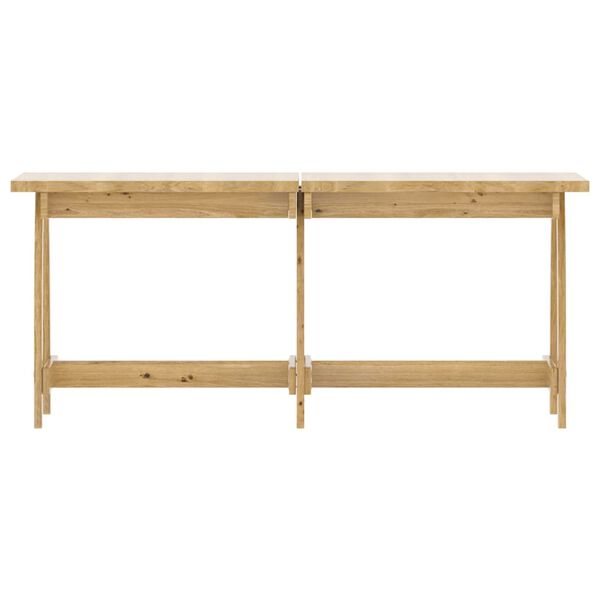 vidaXL 5-osainen Ulkoruokailuryhmä kyllästetty mänty