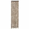 vidaXL Hyönteisverho beige ja ruskea 56x185 cm Chenille