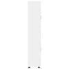 vidaXL Korkea kaappi hyllyll&auml; Valkoinen 60 x 35 x 182 cm Tekninen puu