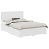 vidaXL S&auml;ngyn runko p&auml;&auml;tyll&auml; Valkoinen 5FT King Size Tekninen puu