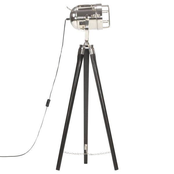 vidaXL Kolmijalkavalaisin musta t&auml;ysi mangopuu 97 cm