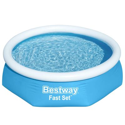 Bestway Fast Set täytettävä uima-allas pyöreä 244x66 cm 57265