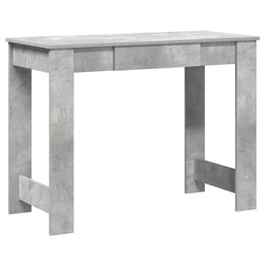 vidaXL Ty&ouml;p&ouml;yt&auml; betoninharmaa 100x45x75 cm tekninen puu