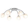 vidaXL Kattovalaisin 6 LED-lamppua G9 240 W