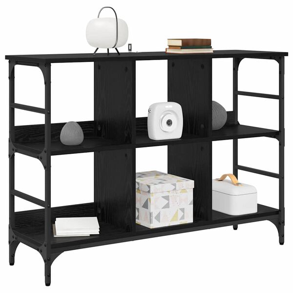 vidaXL Sivup&ouml;yt&auml; Musta tammi. 102 x 32 x 73,5 cm