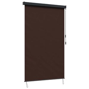vidaXL Rullaverho Ruskea 180 x 250 cm Kangas ja Alumiini