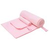 vidaXL Urheilupyyhesetti 2 pcs Pinkki kangas