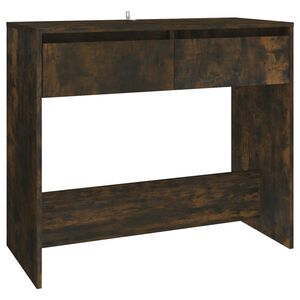 vidaXL Konsolip&ouml;yt&auml; savutammi 89x41x76,5 cm lastulevy