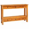 vidaXL Konsolip&ouml;yt&auml; laatikon kanssa Luonnollinen 115 x 32 x 76 cm