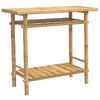 vidaXL Konsolip&ouml;yt&auml; 90x37x75 cm bambu