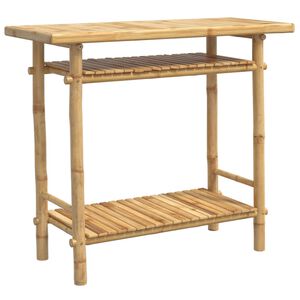 vidaXL Konsolip&ouml;yt&auml; 90x37x75 cm bambu