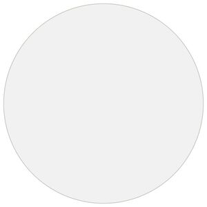 vidaXL Pöytäsuoja läpinäkyvä Ø 60 cm 1,6 mm PVC