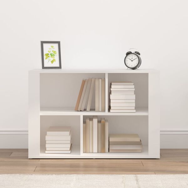 vidaXL Senkki valkoinen 80x30x54 cm tekninen puu