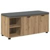 vidaXL Halli penkki Artisan Tammi 100 x 38 x 46 cm
