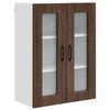 vidaXL Tiskipaneeli Kalmar Ruskea tammi 60 x 31 x 80 cm Tekninen puu