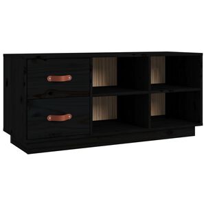 vidaXL Kenk&auml;penkki musta 100x34x45 cm t&auml;ysi m&auml;nty