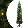 vidaXL Tekojoulukuusi jalustalla Vihre&auml; 180 cm PVC, ter&auml;s ja muovi