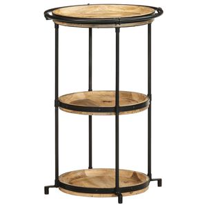 vidaXL sivup&ouml;yt&auml; &Oslash;55x83 cm Massiivipuu Mango